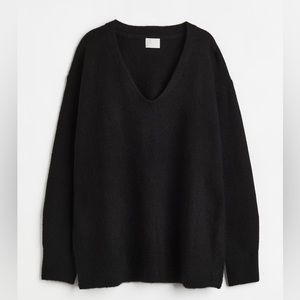NWT Black Oversized Sweater